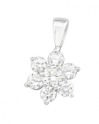 Colgante de plata con Zirconita