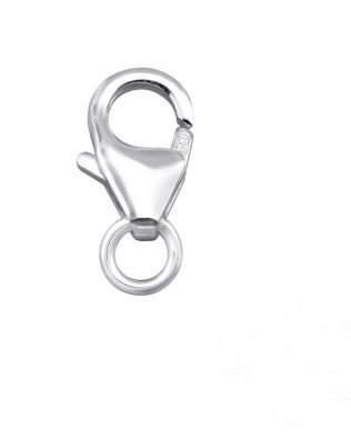 Broche de langosta de plata de ley 925 chicas de moda de mujer